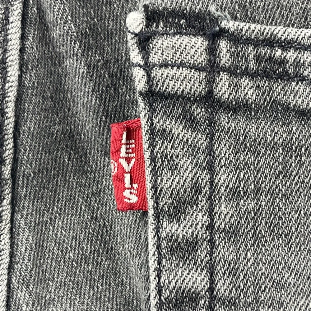 Levis 511 Slim Fit Mens Grey Jeans W34 L32 Stretch Denim Pants Grey Wash‎
